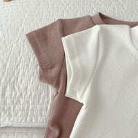Load image into Gallery viewer, Baby Unisex Solid Color Tops Wholesale 230321185
