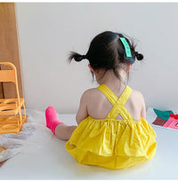 Load image into Gallery viewer, Baby Girls Print Dresses Wholesale 230321234
