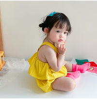 Load image into Gallery viewer, Baby Girls Print Dresses Wholesale 230321234
