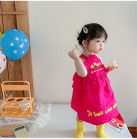 Load image into Gallery viewer, Baby Girls Print Dresses Wholesale 230321234
