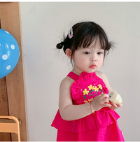 Load image into Gallery viewer, Baby Girls Print Dresses Wholesale 230321234
