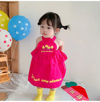 Load image into Gallery viewer, Baby Girls Print Dresses Wholesale 230321234
