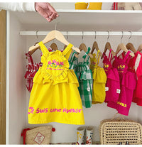 Load image into Gallery viewer, Baby Girls Print Dresses Wholesale 230321234
