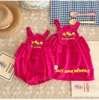 Load image into Gallery viewer, Baby Girls Print Dresses Wholesale 230321234
