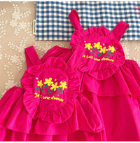 Load image into Gallery viewer, Baby Girls Print Dresses Wholesale 230321234

