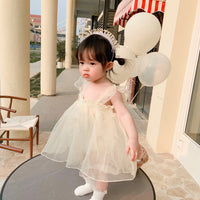 Load image into Gallery viewer, Baby Girls Wings Lace Rompers Wholesale 230321264
