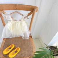 Load image into Gallery viewer, Baby Girls Wings Lace Rompers Wholesale 230321264
