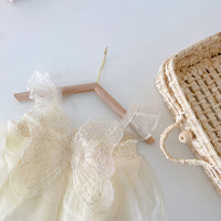 Load image into Gallery viewer, Baby Girls Wings Lace Rompers Wholesale 230321264
