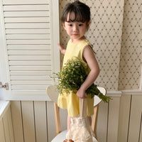 Load image into Gallery viewer, 2 Pieces Set Baby Kid Girls Flower Embroidered Tops And Shorts Wholesale 230321303
