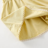 Load image into Gallery viewer, 2 Pieces Set Baby Kid Girls Flower Embroidered Tops And Shorts Wholesale 230321303
