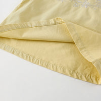 Load image into Gallery viewer, 2 Pieces Set Baby Kid Girls Flower Embroidered Tops And Shorts Wholesale 230321303
