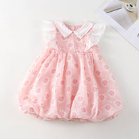 Load image into Gallery viewer, Baby Kid Girls Color-blocking Fruit Print Dresses Wholesale 230321330
