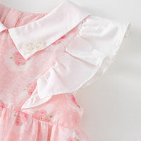 Load image into Gallery viewer, Baby Kid Girls Color-blocking Fruit Print Dresses Wholesale 230321330
