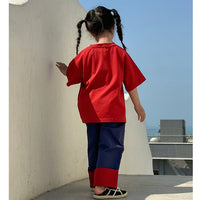 Load image into Gallery viewer, Baby Kid Girls Letters T-Shirts Wholesale 230321407
