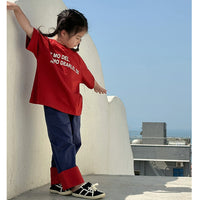 Load image into Gallery viewer, Baby Kid Girls Letters T-Shirts Wholesale 230321407
