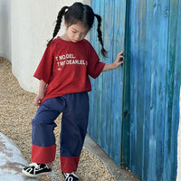 Load image into Gallery viewer, Baby Kid Girls Letters T-Shirts Wholesale 230321407
