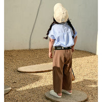 Load image into Gallery viewer, Baby Kid Girls Striped Letters Tops Wholesale 230321408
