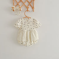 Load image into Gallery viewer, Baby Girls Polka dots Rompers Wholesale 230321409
