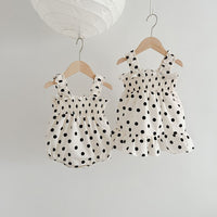 Load image into Gallery viewer, Baby Girls Polka dots Dresses Wholesale 230321411
