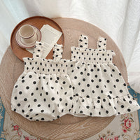 Load image into Gallery viewer, Baby Girls Polka dots Dresses Wholesale 230321411
