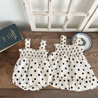 Load image into Gallery viewer, Baby Girls Polka dots Dresses Wholesale 230321411
