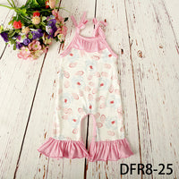 Load image into Gallery viewer, Baby Girls Flower Print Jumpsuits Wholesale 307213534
