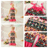 Load image into Gallery viewer, Baby Girls Flower Print Jumpsuits Wholesale 307213534
