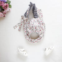 Load image into Gallery viewer, Baby Girls Flower Polka dots Print Rompers Wholesale 491613537
