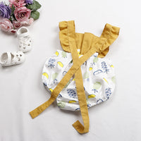 Load image into Gallery viewer, Baby Girls Flower Polka dots Print Rompers Wholesale 491613537
