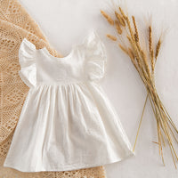 Load image into Gallery viewer, Baby Kid Girls Solid Color Dresses Wholesale 230323363
