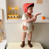 Load image into Gallery viewer, Baby Unisex Letters Color-blocking Cartoon Print Rompers Wholesale 230323418
