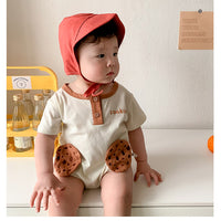 Load image into Gallery viewer, Baby Unisex Letters Color-blocking Cartoon Print Rompers Wholesale 230323418
