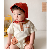 Load image into Gallery viewer, Baby Unisex Letters Color-blocking Cartoon Print Rompers Wholesale 230323418
