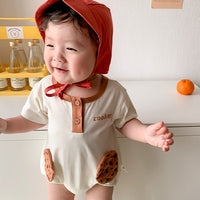 Load image into Gallery viewer, Baby Unisex Letters Color-blocking Cartoon Print Rompers Wholesale 230323418
