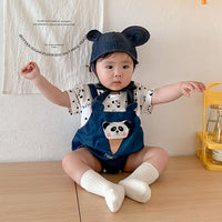 Load image into Gallery viewer, Baby Unisex Letters Animals Cartoon Print Rompers Wholesale 230323433
