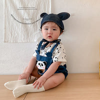 Load image into Gallery viewer, Baby Unisex Letters Animals Cartoon Print Rompers Wholesale 230323433
