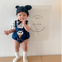 Load image into Gallery viewer, Baby Unisex Letters Animals Cartoon Print Rompers Wholesale 230323433
