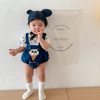 Load image into Gallery viewer, Baby Unisex Letters Animals Cartoon Print Rompers Wholesale 230323433

