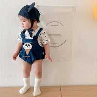 Load image into Gallery viewer, Baby Unisex Letters Animals Cartoon Print Rompers Wholesale 230323433
