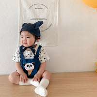 Load image into Gallery viewer, Baby Unisex Letters Animals Cartoon Print Rompers Wholesale 230323433
