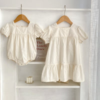 Load image into Gallery viewer, Baby Kid Girls Embroidered Rompers And Dresses Wholesale 230323502
