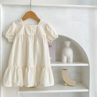 Load image into Gallery viewer, Baby Kid Girls Embroidered Rompers And Dresses Wholesale 230323502
