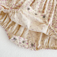 Load image into Gallery viewer, Baby Kid Girls Flower Print Rompers Wholesale 230323519

