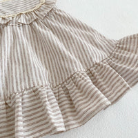 Load image into Gallery viewer, Baby Kid Girls Striped Rompers And Dresses Wholesale 230323520
