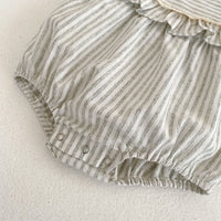 Load image into Gallery viewer, Baby Kid Girls Striped Rompers And Dresses Wholesale 230323520
