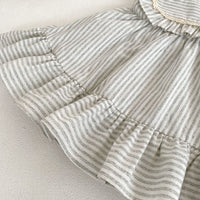 Load image into Gallery viewer, Baby Kid Girls Striped Rompers And Dresses Wholesale 230323520
