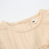 Load image into Gallery viewer, 2 Pieces Set Baby Girls Solid Color Tops And Shorts Wholesale 230323524
