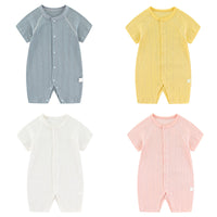 Load image into Gallery viewer, Baby Unisex Solid Color Jumpsuits Sleepwears Wholesale 230323535
