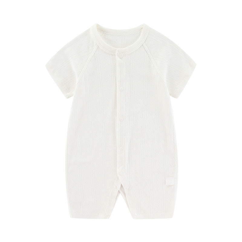 Baby Unisex Solid Color Jumpsuits Sleepwears Wholesale 230323535