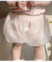 Load image into Gallery viewer, 2 Pieces Set Baby Girls Flower Print T-Shirts And Solid Color Shorts Wholesale 230323537
